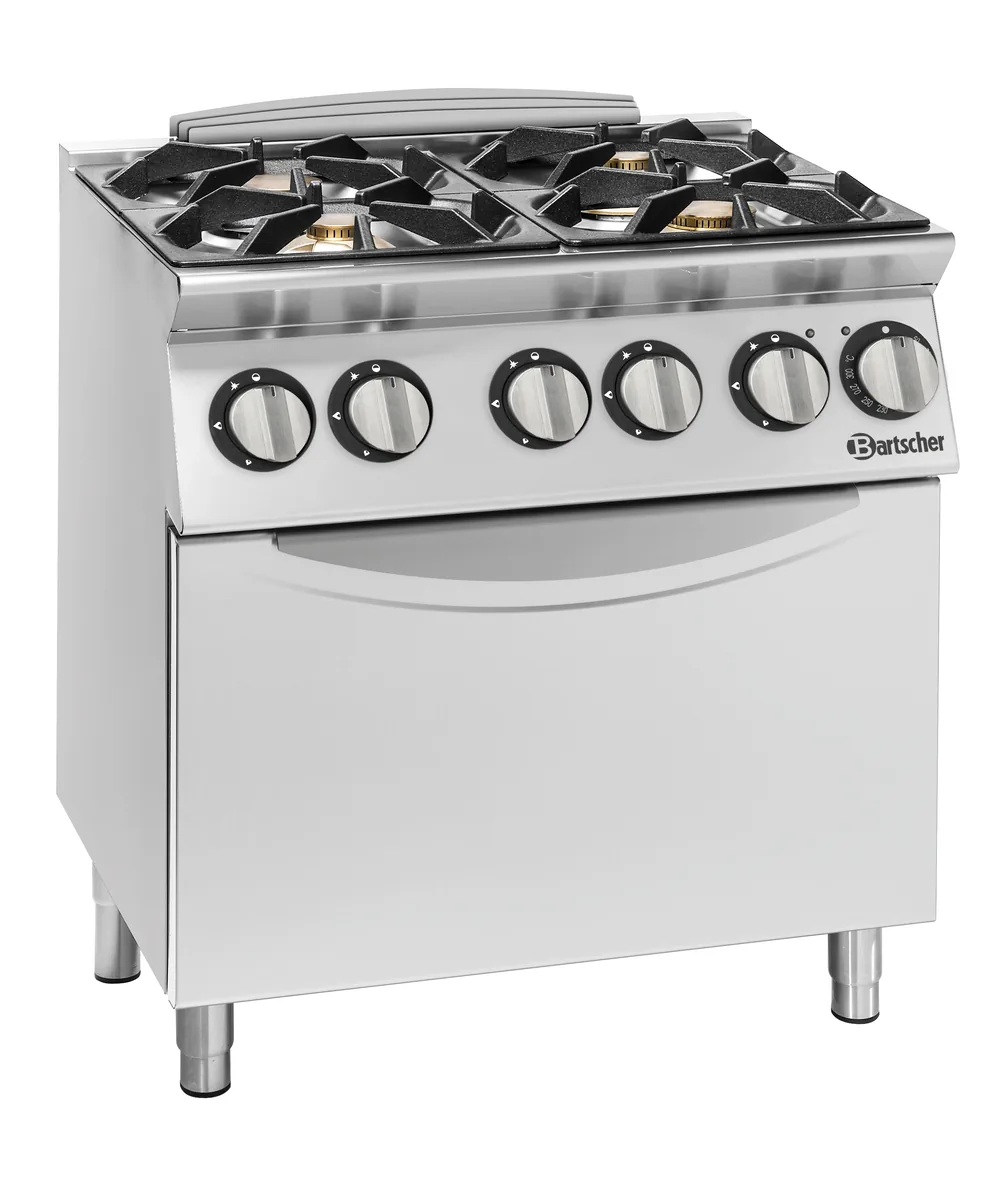 Gas range 900 4 burners EBO