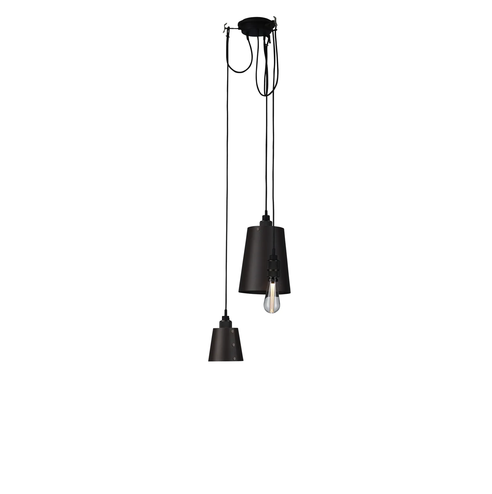 Hooked 3.0, mix, Cross, 2 m cable, Graphite / Smoked Bronze