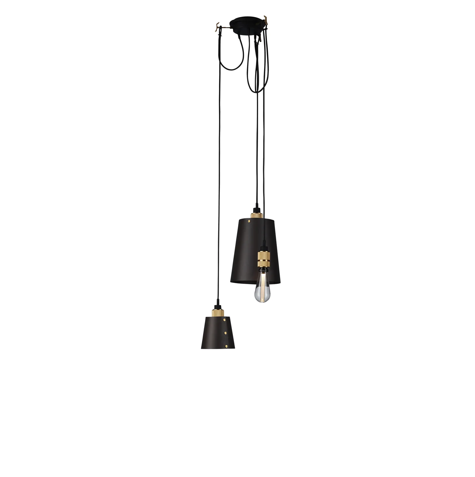 Hooked 3.0, mix, Cross, 2 m cable, Graphite / Brass