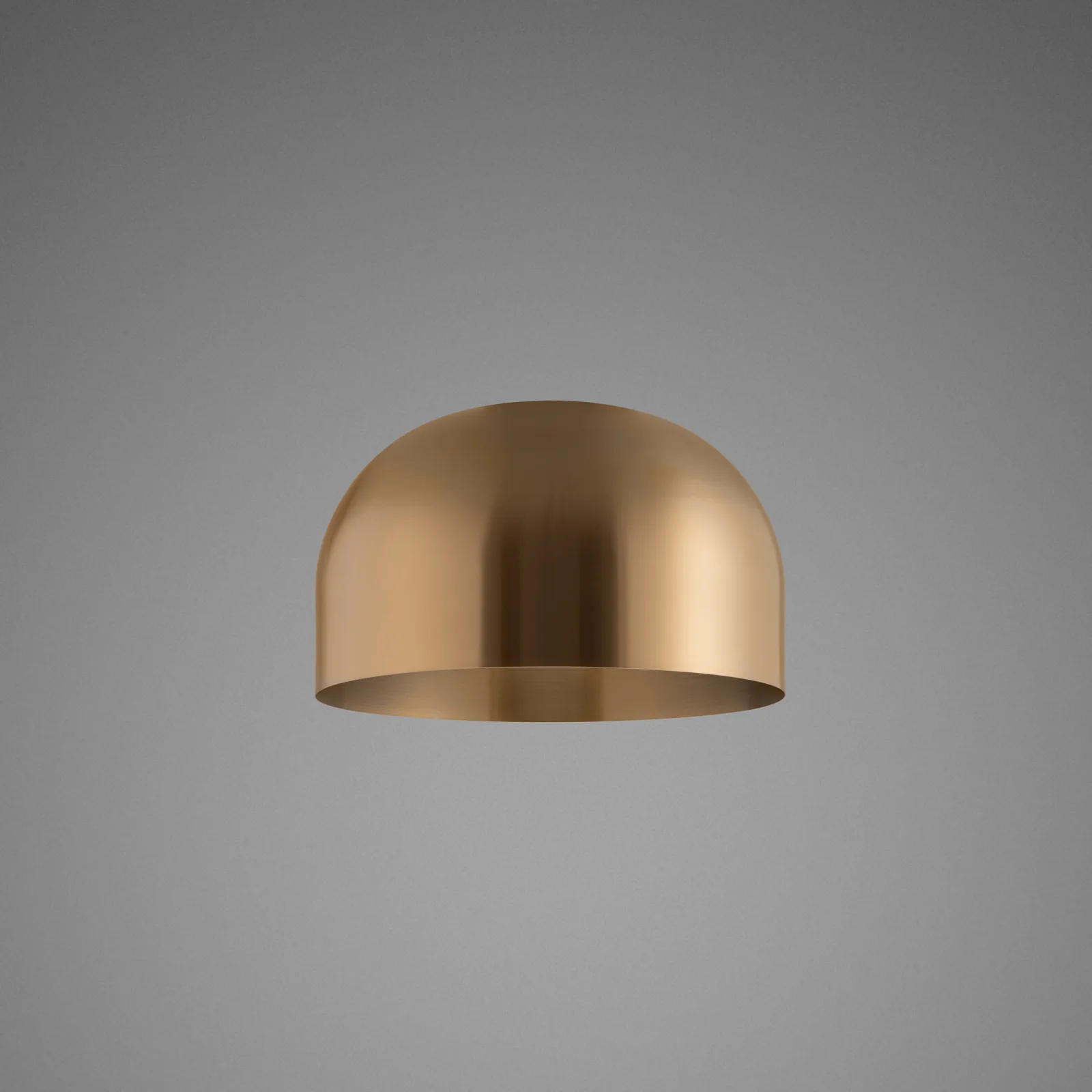 Forked shade, medium, Brass
