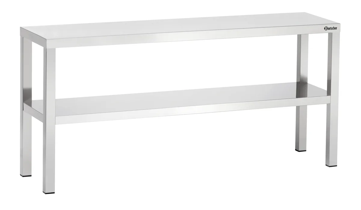 Top shelf, W1400, 2 shelves