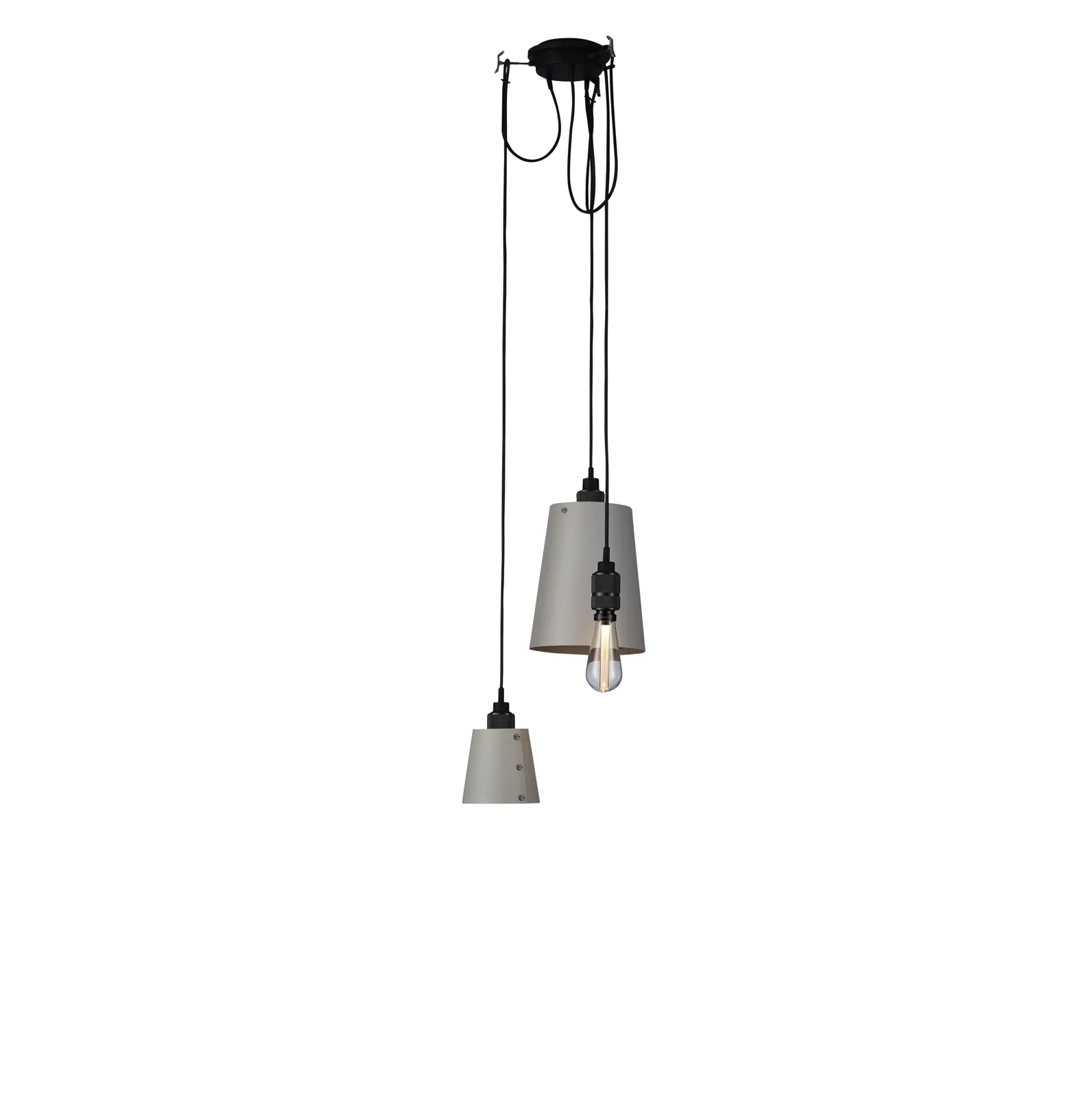 Hooked 3.0, mix, Cross, 2 m cable, Stone / Smoked Bronze