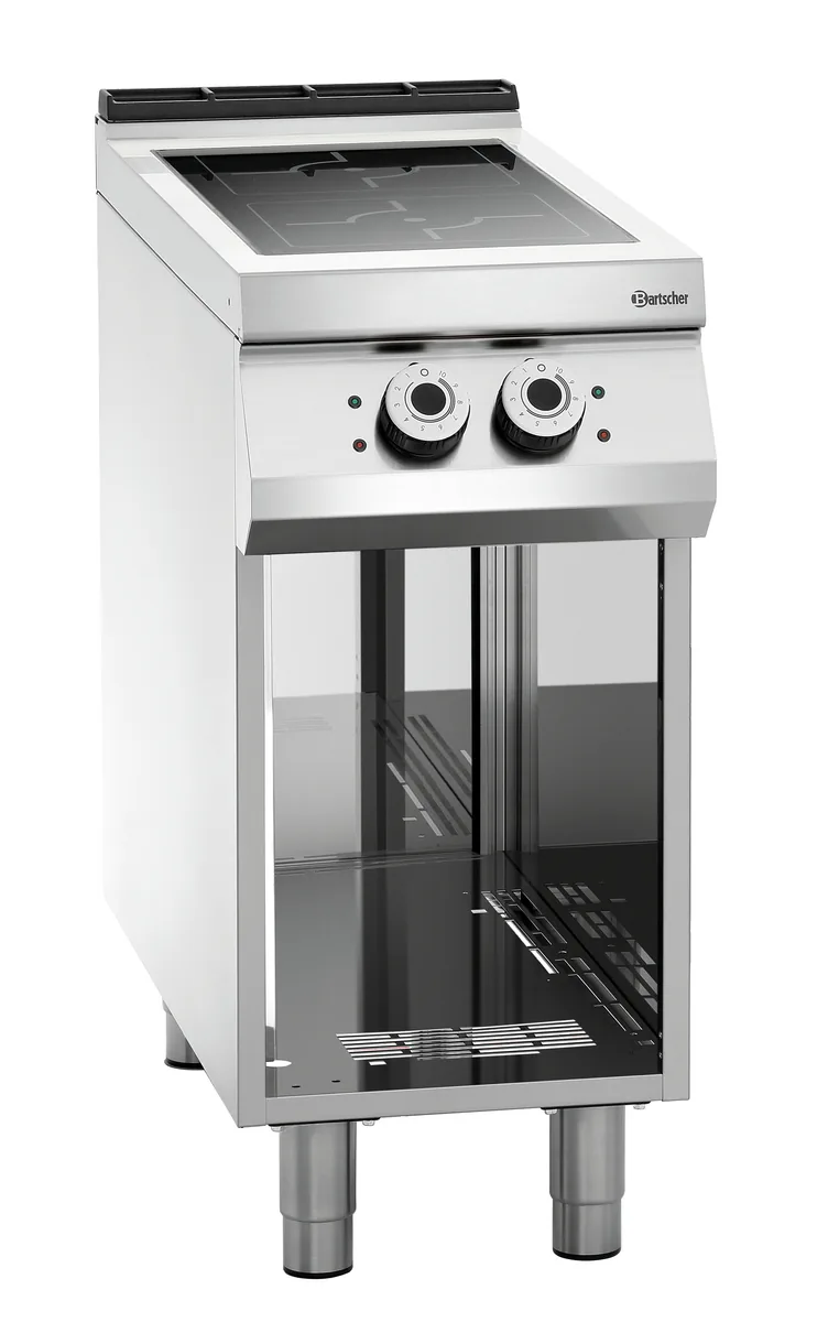 Induction stove, 2 HTzon., OBU