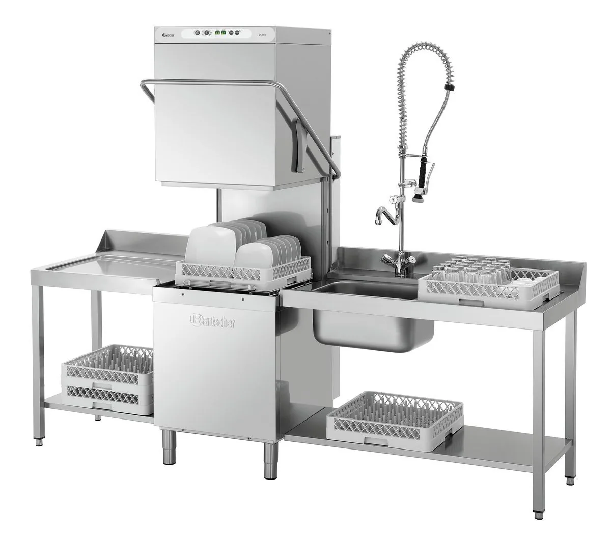 Pass-through dishwasher DS 500
