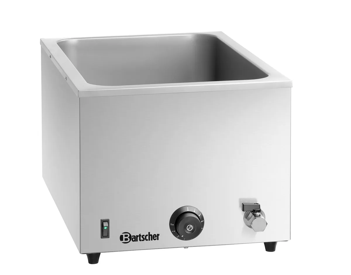 Bain Marie, 1/1GN, 200mm, w. faucet