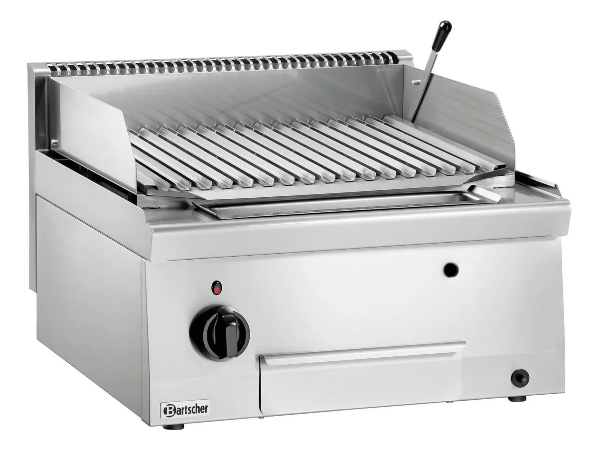 Lava rock grill, gas, 600, W600