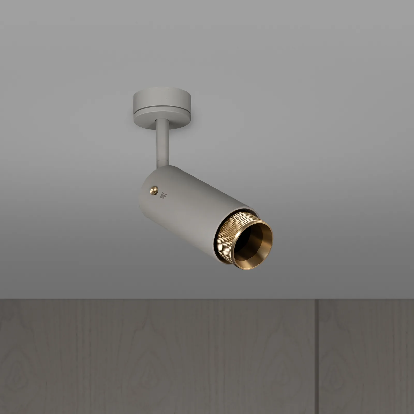 Exhaust spot, Cross, Stone / Brass
