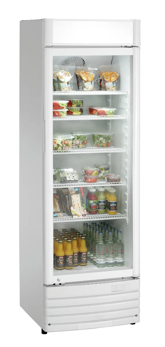 Glass-doored refrigerator 302L WB