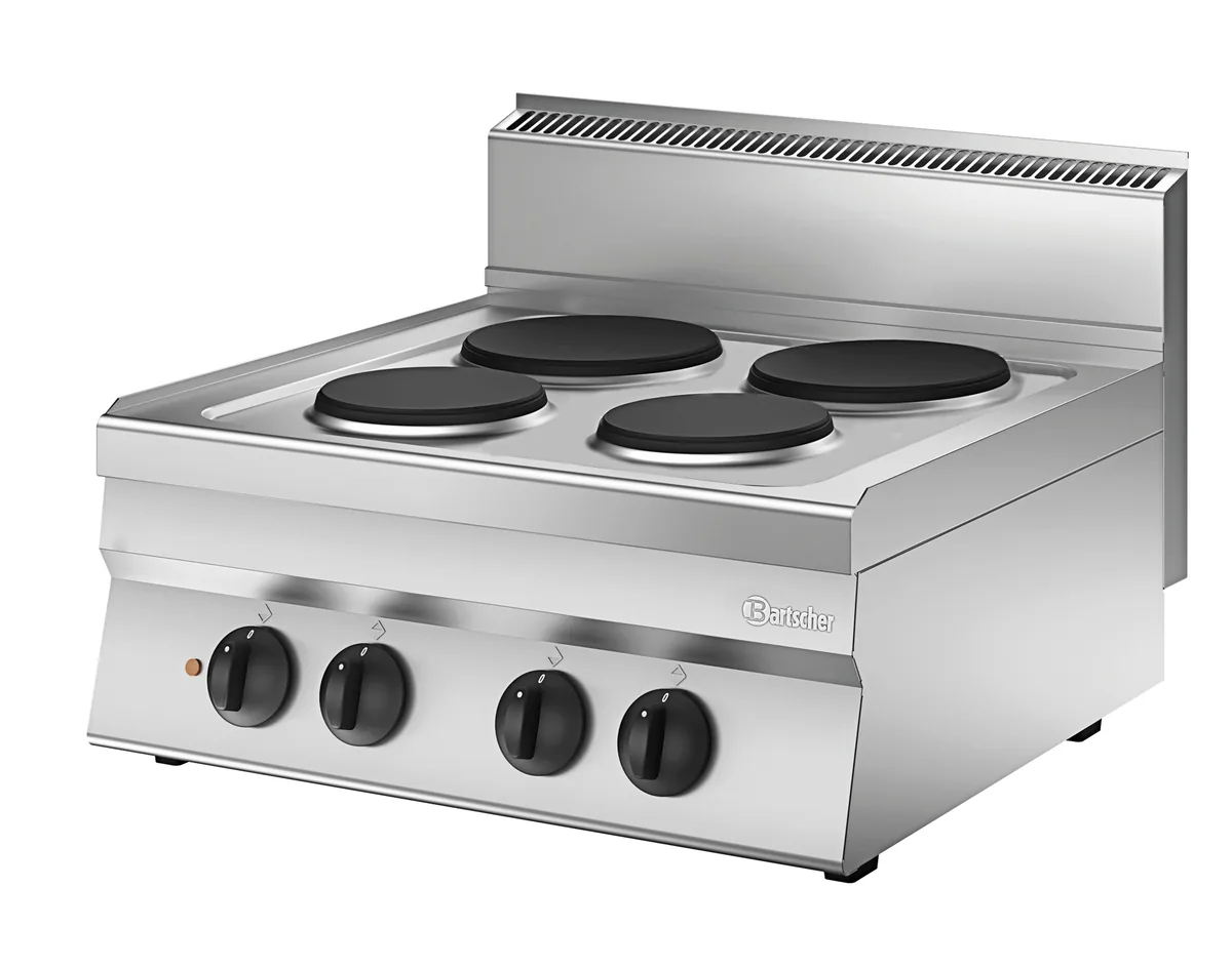 Electric stove 650, W700, 4PL, TU