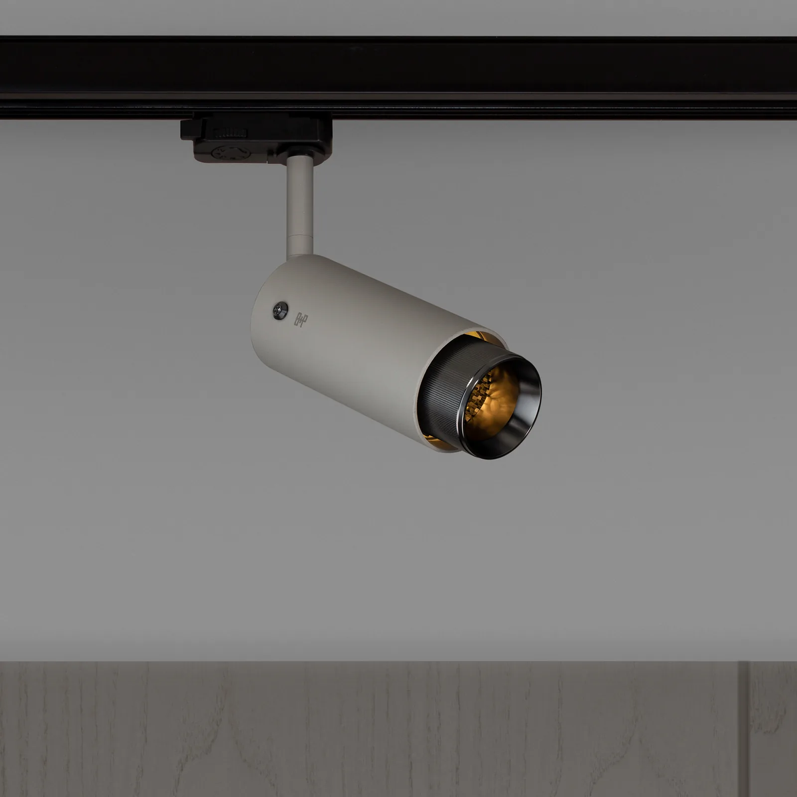 Exhaust track, Linear, Stone / Gun Metal