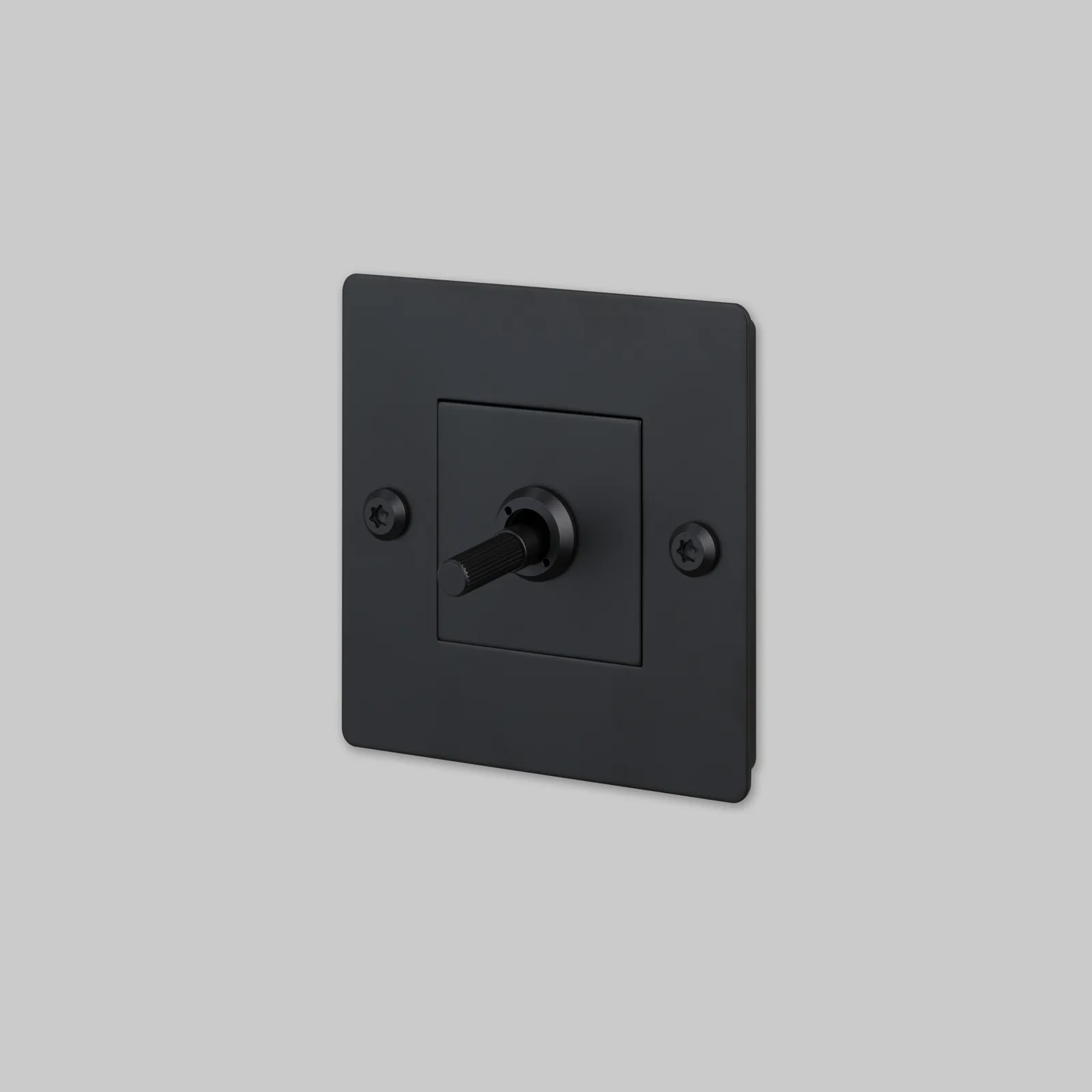 1G toggle switch, Linear, without logo, Black