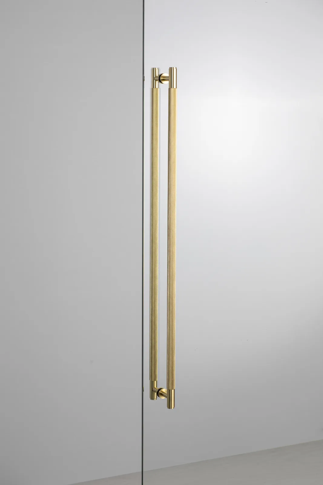 Closet bar, double-sided, Cross, 774 mm, Brass