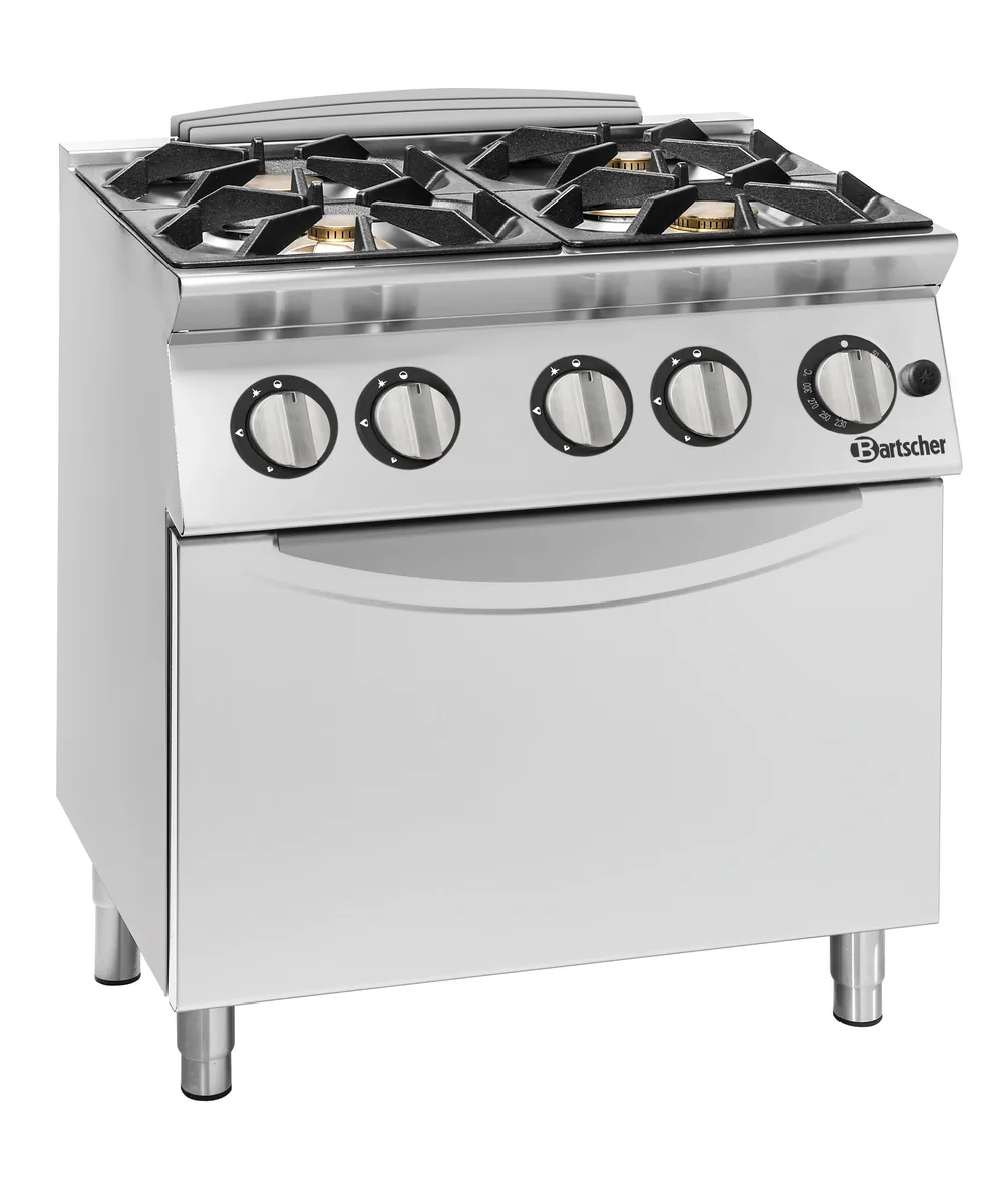Gas range 900 4 burners GBO