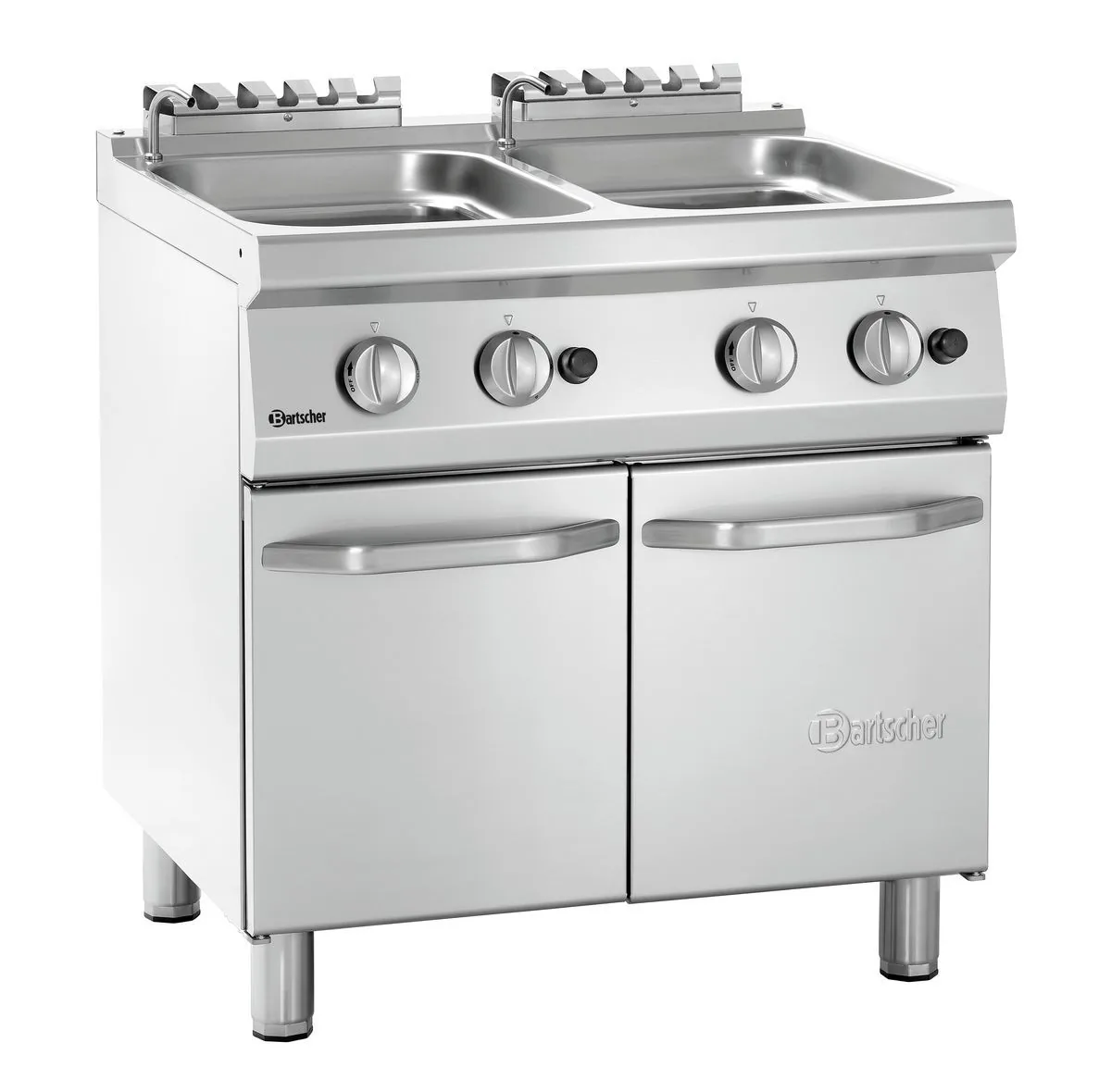 Pasta cooker, gas 700, W800 2x24L