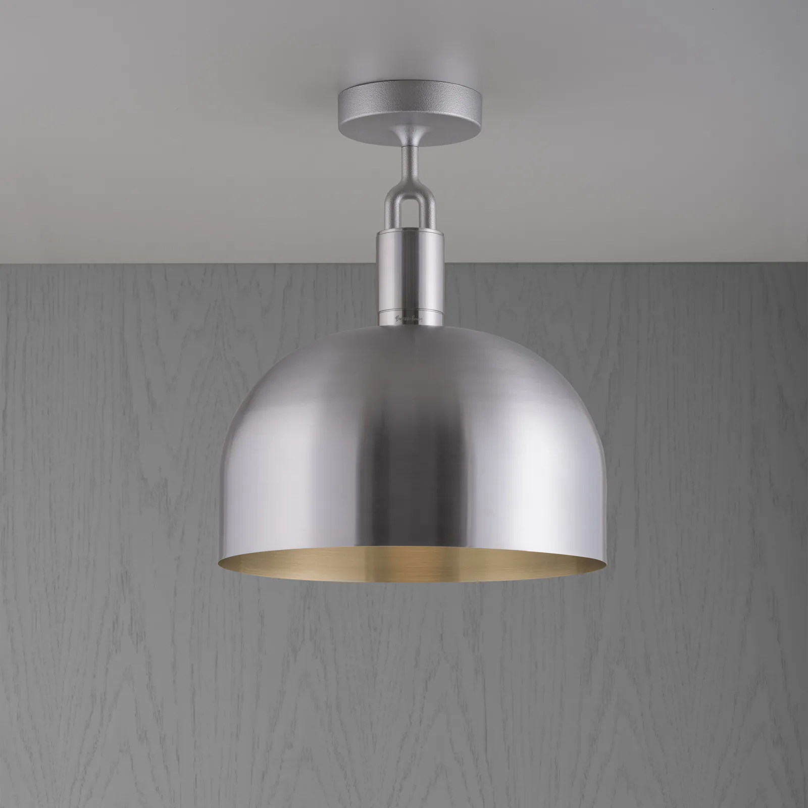 Forked ceiling, Linear, shade, large, Steel