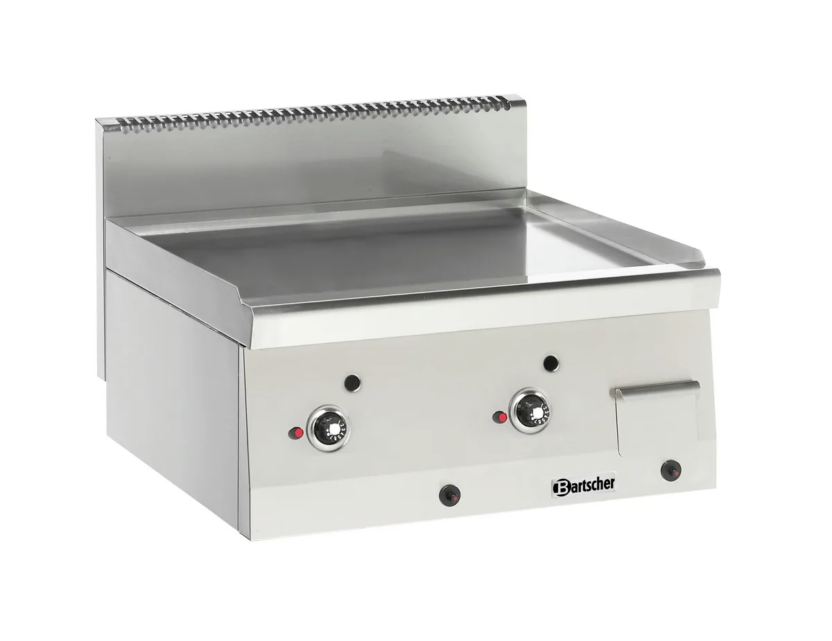 Griddle plate gas 600, B600, smooth