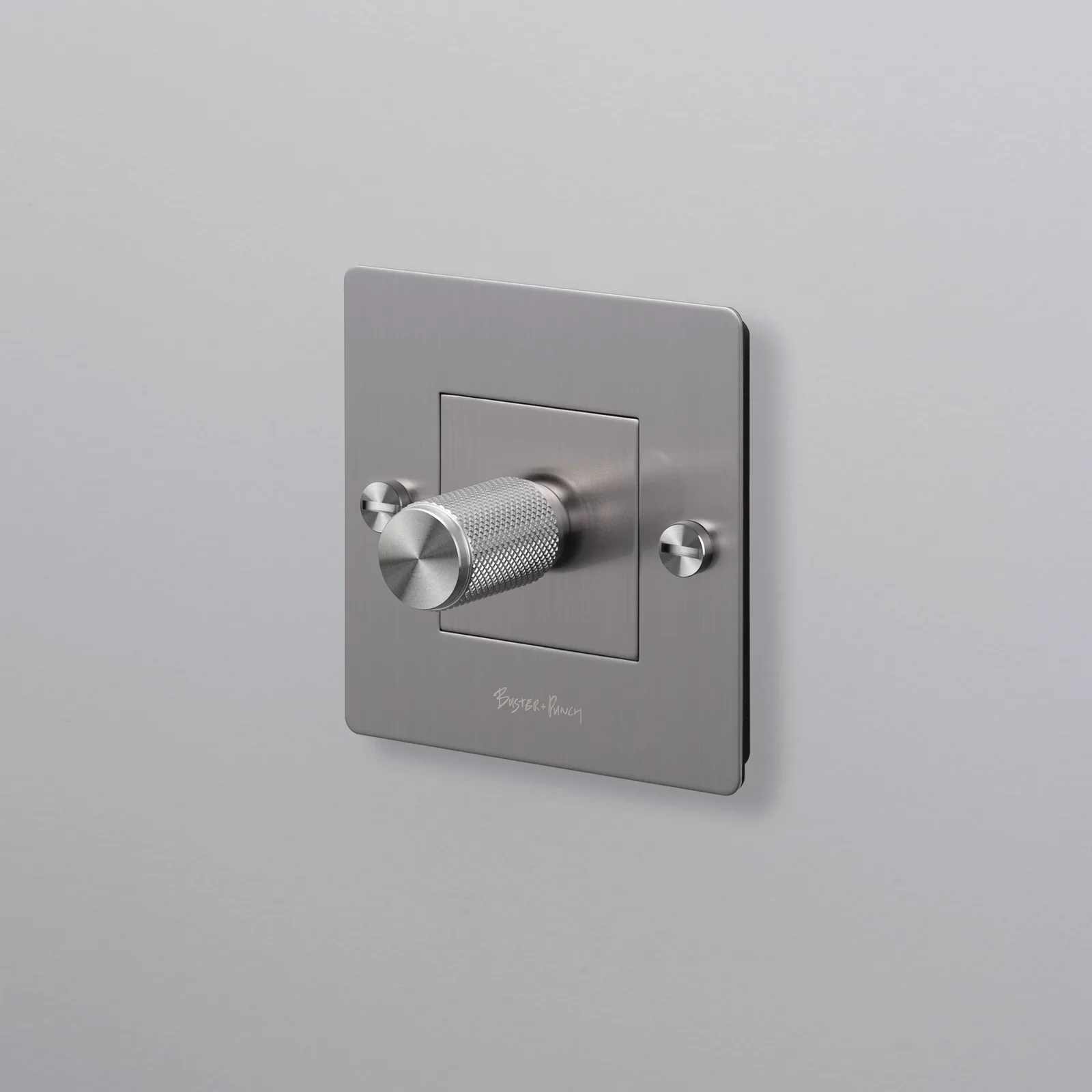 1G dimmer, 250W multipoint LED, Cross, without logo, Steel