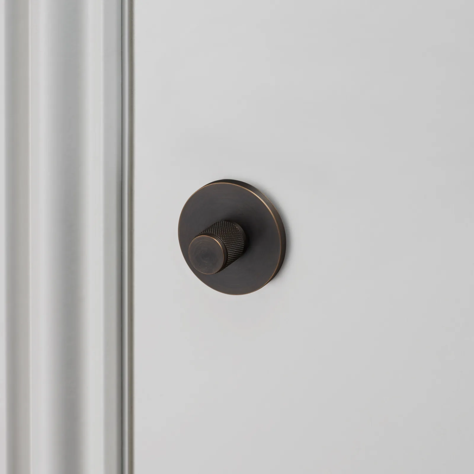 Thumbturn lock, cast, Smoked Bronze