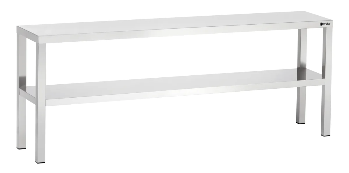 Top shelf, W1800, 2 shelves