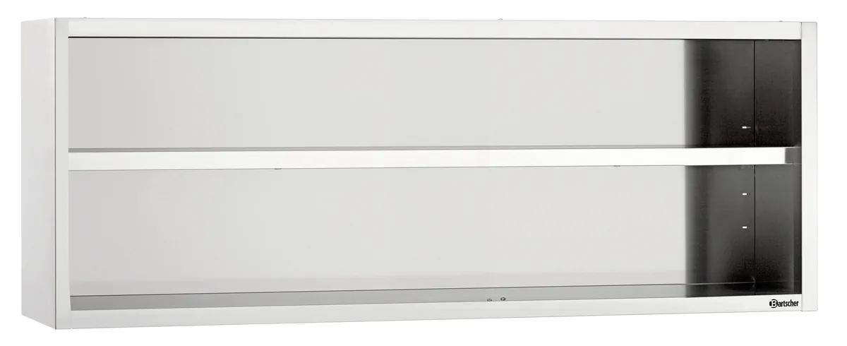 Wall cupboard open 400, W1800