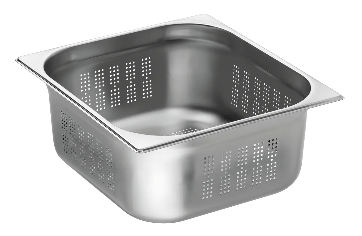 GN container, 2/3, D150, perforated
