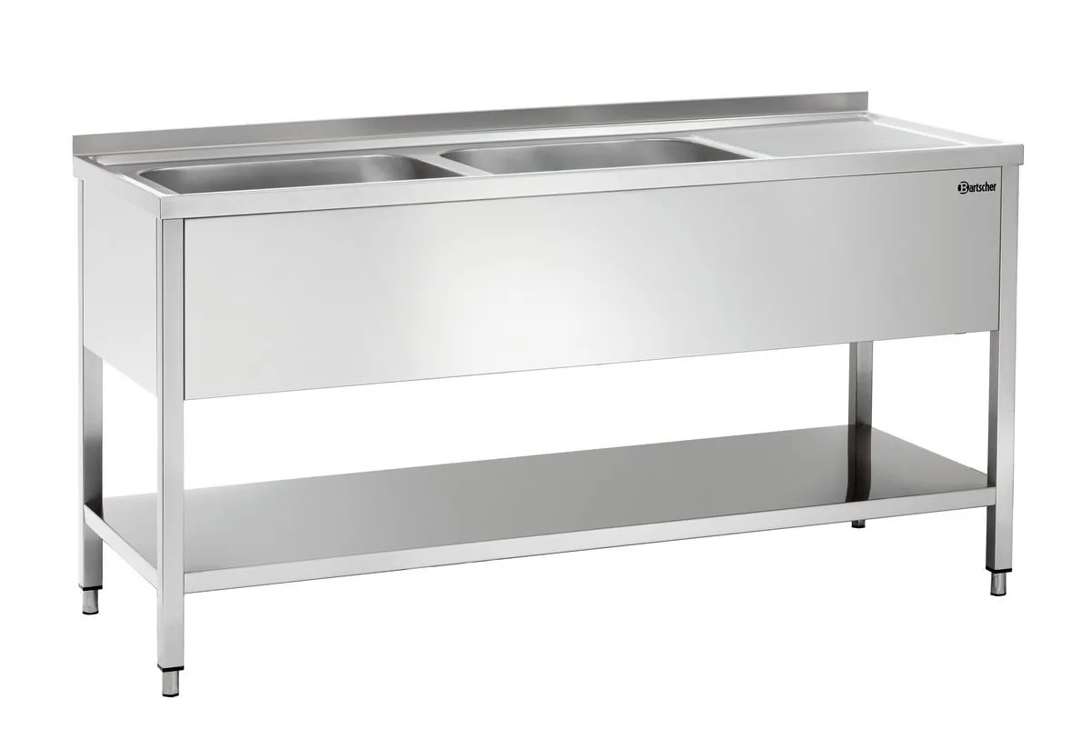 Sink centre, 700, W1600, 2 basins L (306300)